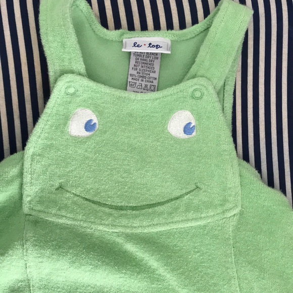 Le Top 24m terry knit romper one piece - Picture 3 of 4